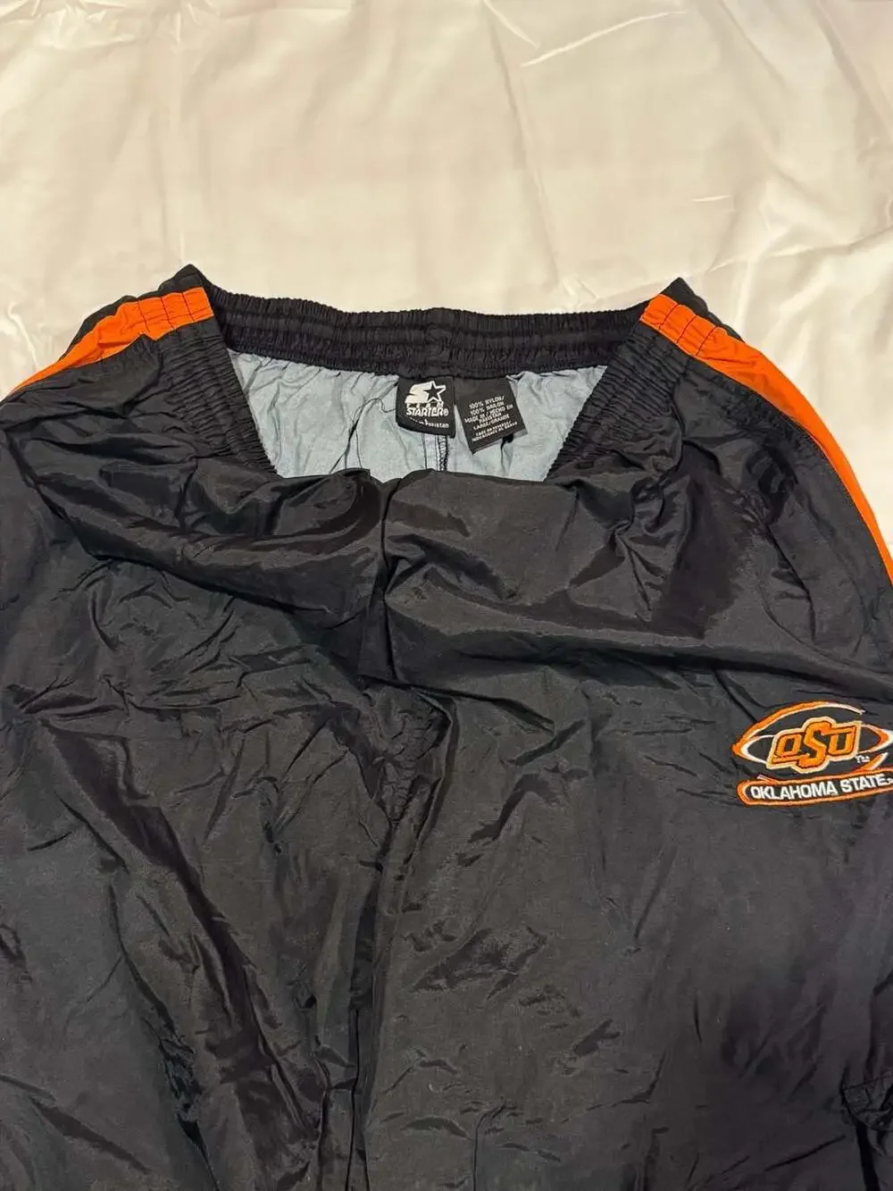 Vintage Starter Oklahoma State Cowboys Convertible Nylon Pants